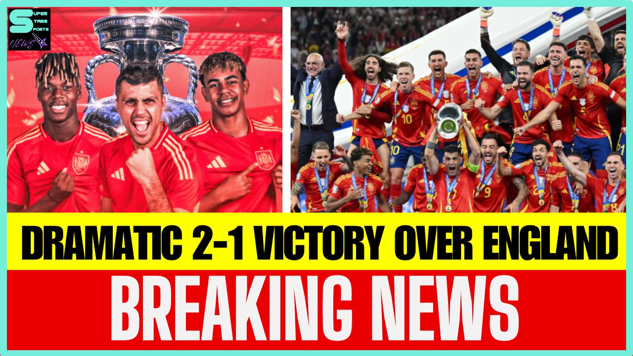 SPAIN STRIKE LATE TO BEAT ENGLAND AND CLAIM RECORD 4TH EURO TITLE | SPORTS TODAY