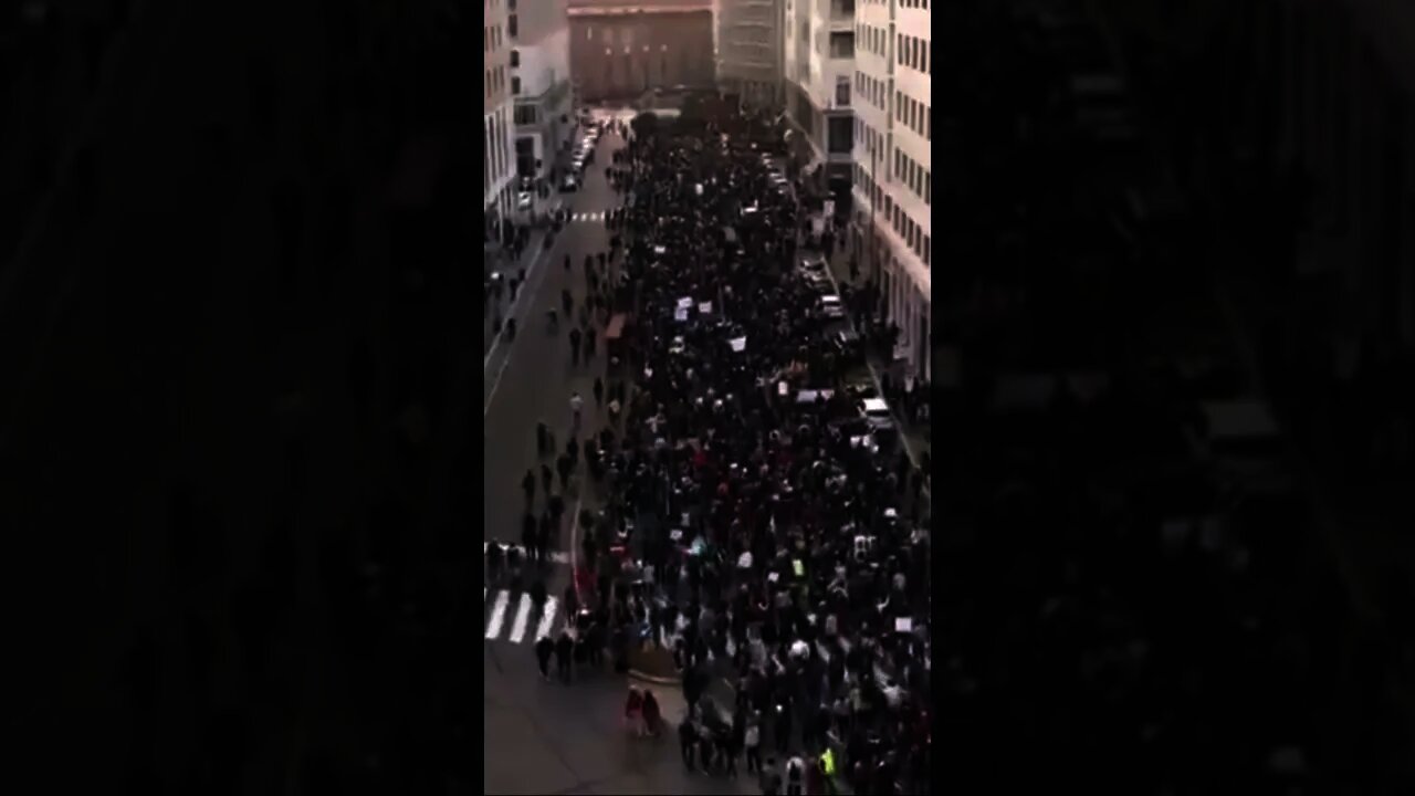 Milan, Italy - Anti-Mandate Protest - Oct. 23