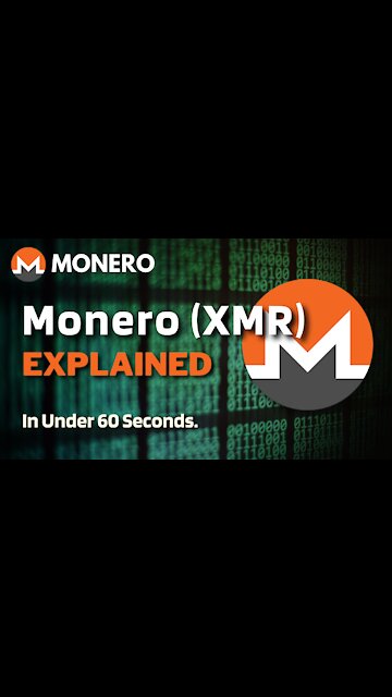 What is Monero (XMR)? | Monero XMR Explained in Under 60 Seconds