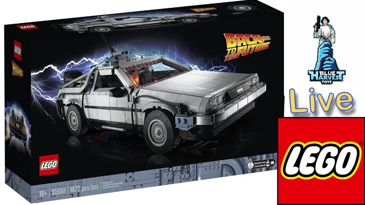 Lego Delorean Build Part 3