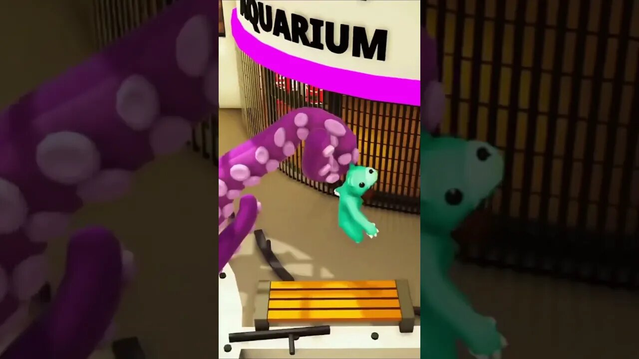 Octo wants the smoke #gangbeasts #gangbeastsfunnymoments #fails #gaming #gamingvideos