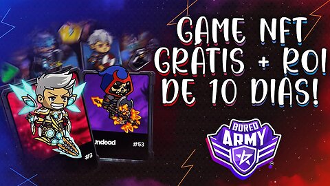 BORED ARMY | JOGUE GRATIS OU INVISTA COM ROI DE 10 DIAS!