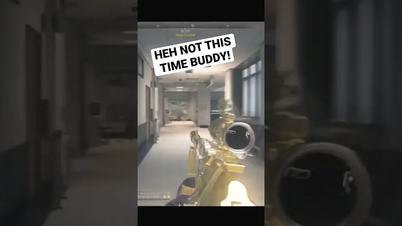 HEH NOT THIS TIME BUDDY Subscribe for more #warzone2 #resurgence #shorts