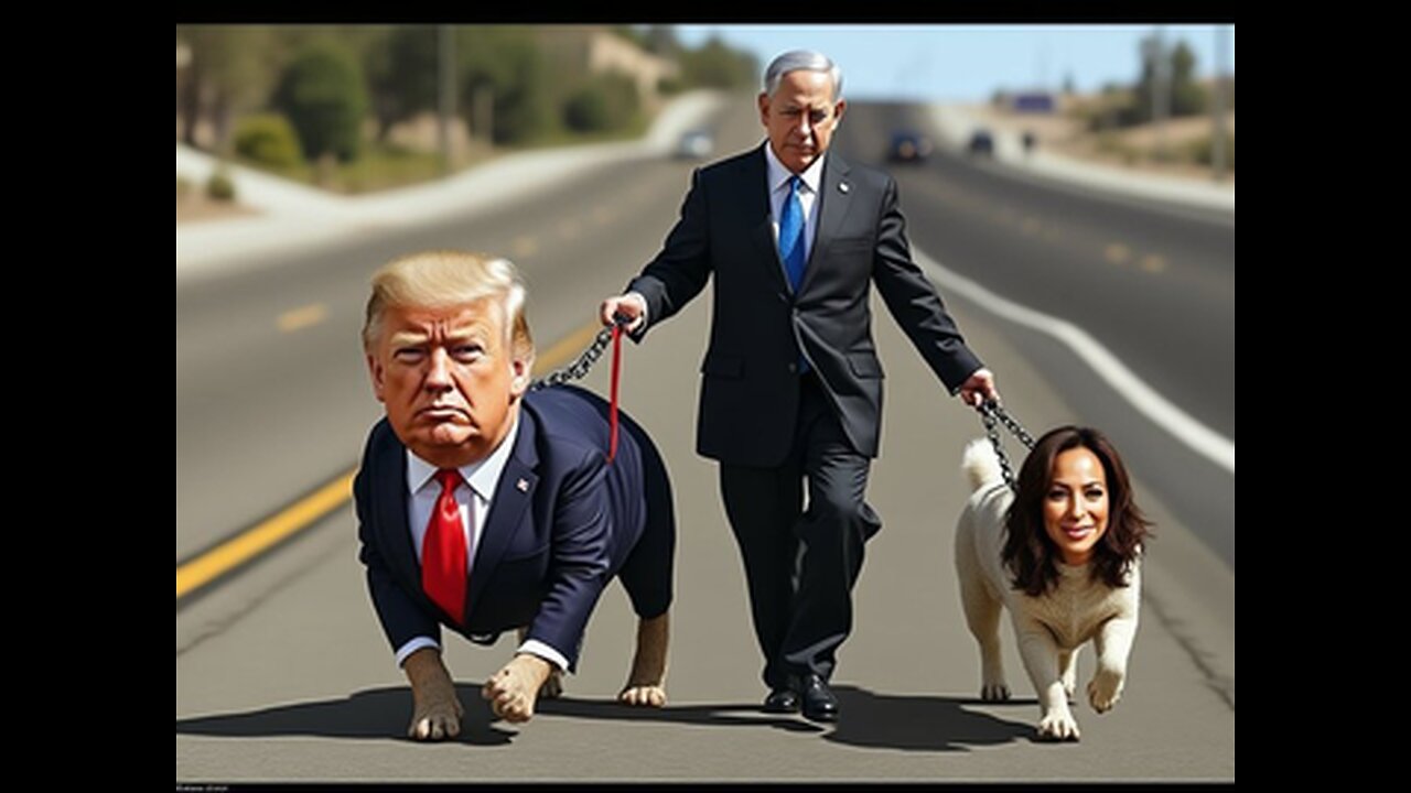 🇺🇸 TRUMP “ Admits Netanyahu leads him and Kamala Harris like dogs