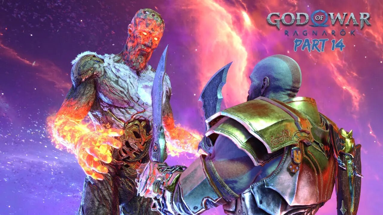 KRATOS KILLS SURTUR RAGNAROK BEGINS | GOD OF WAR RAGNAROK WALKTHROUGH GAMEPLAY FAVOR PERFORMANCE PS5