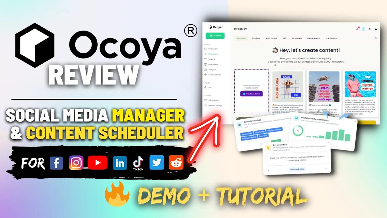 Ocoya Review (Lifetime Deal Back) - Social Media Automation tool with A.i Writer