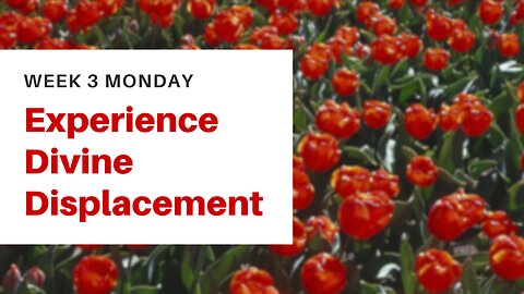 Experience Divine Displacement Week 2