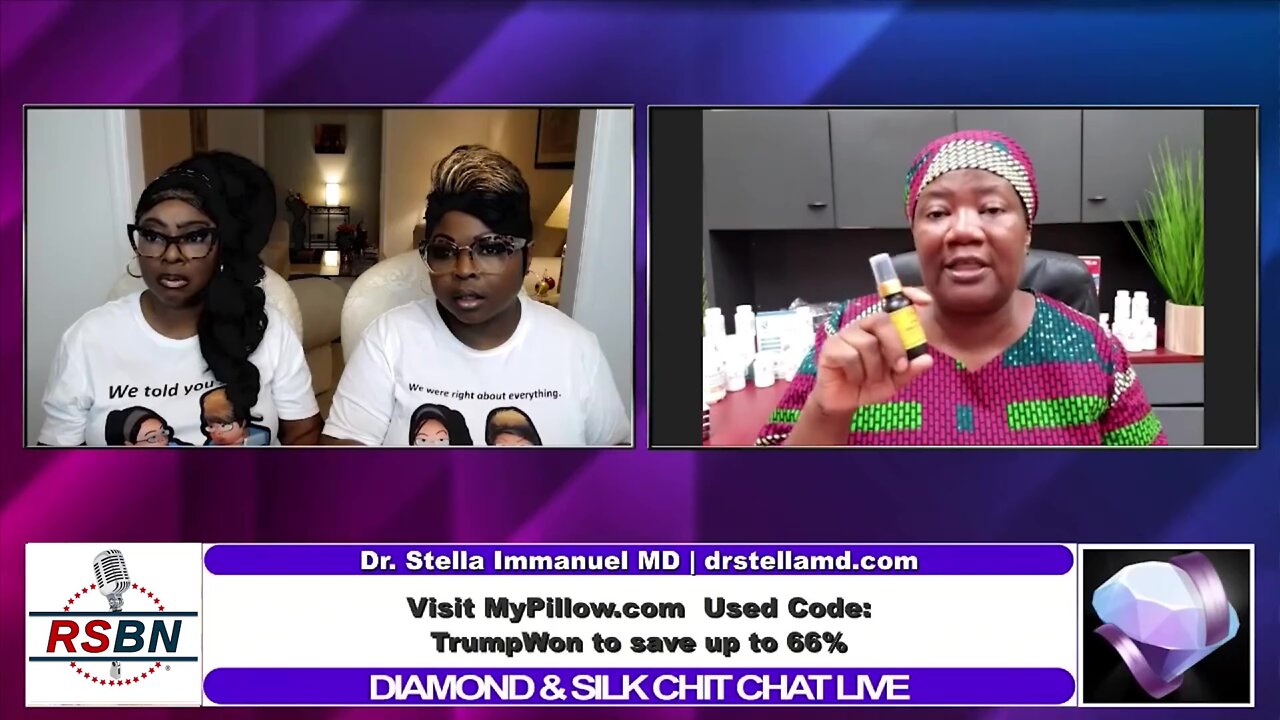 Diamond and Silk Joined by: Dr. Stella Immanuel to Discuss Monkey Pox 8/4/22