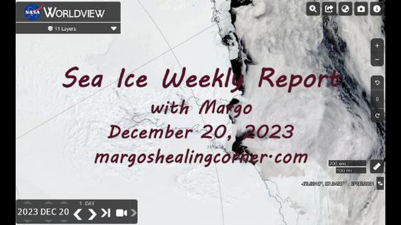 Sea Ice Weekly Report with Margo (Dec. 20, 2023)