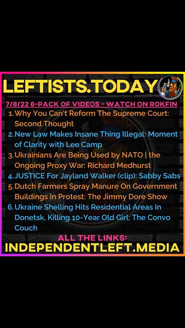 7/8: Why You Can't Reform The Supreme Court | New Law Makes Insane Thing Illegal | Jayland Walker +