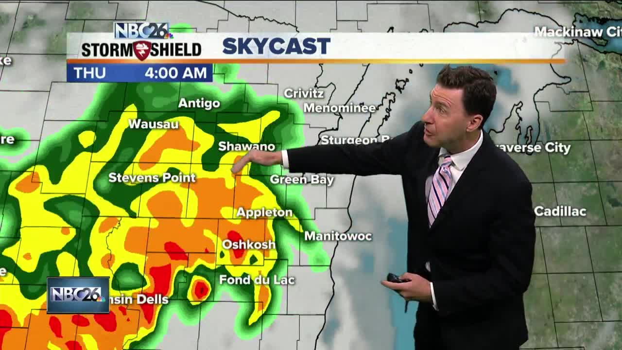 Michael Fish's NBC26 weather forecast