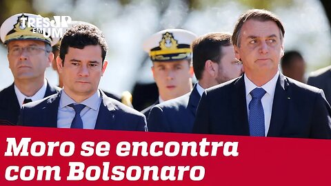 Moro se encontra com Bolsonaro após vazamento de conversas