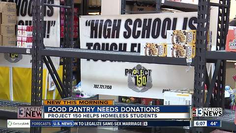 Food pantry for students needs donations