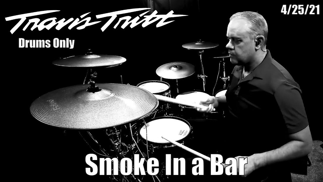 Travis Tritt - Smoke In A Bar - Drums Only #TravisTritt