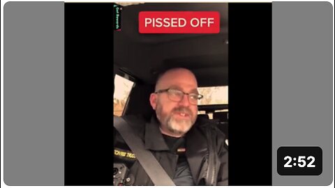 PISSED CANADIAN POLICE OFFICER FROM ONTARIO SAYS IT AS IT IS