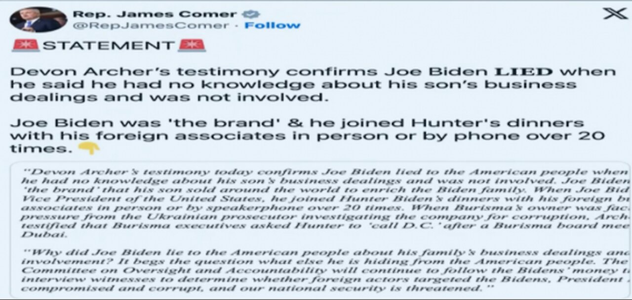 ITS HAPPENING: Biden Insider FLIPS! CONFIRMS Biden BROKE LAW, Head Of Crime Family! Dems Pure PANIC