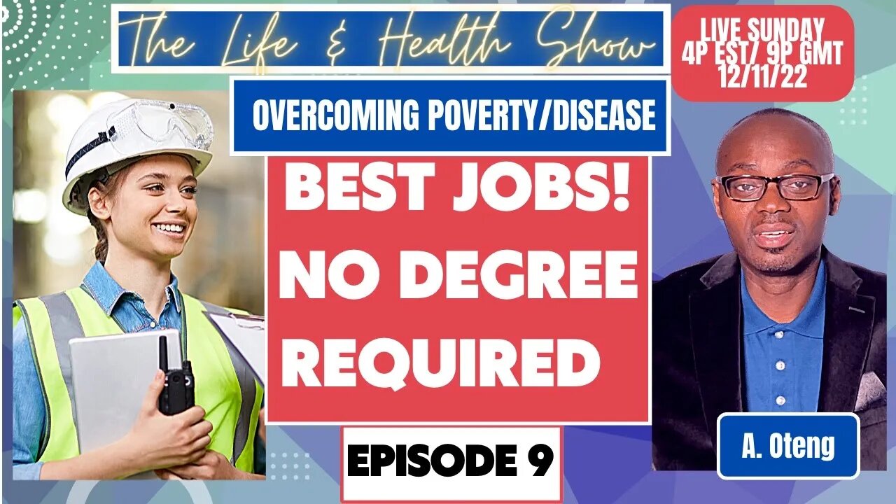 Best Jobs without a College Degree #droteng