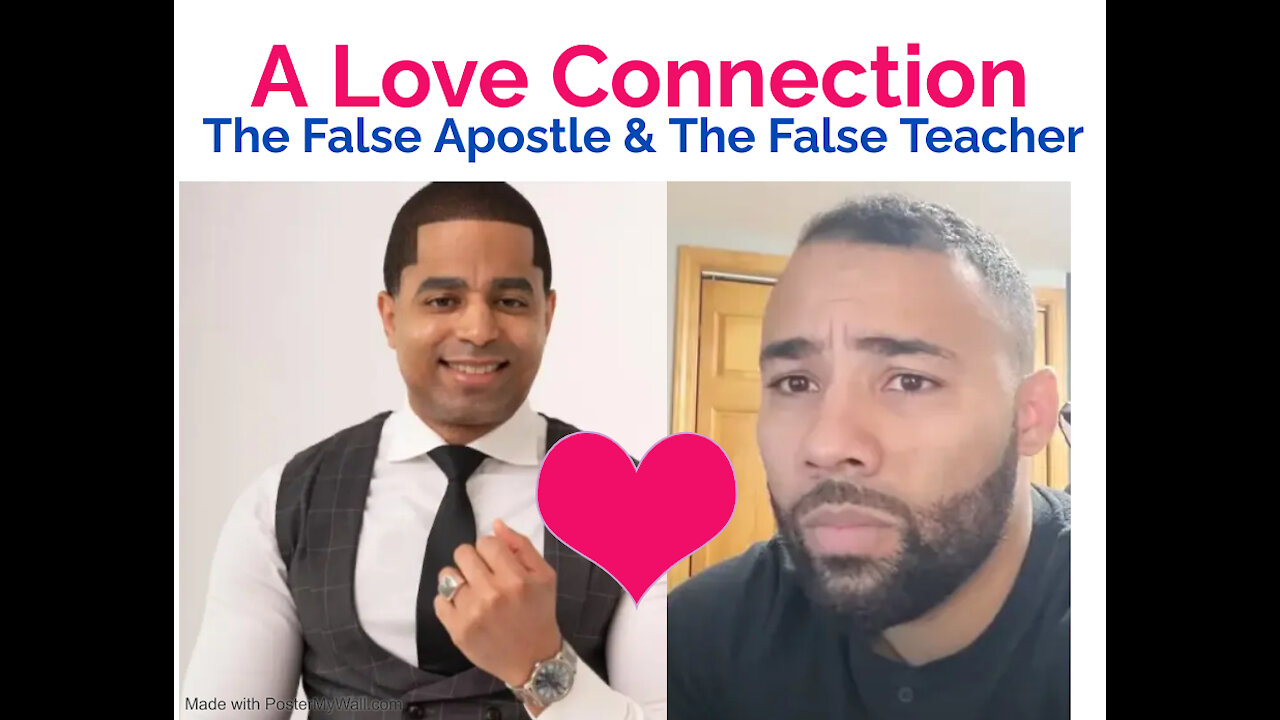 False Apostle Jonathan Ferguson and False Teacher Marcus Rogers serving Their false god Paul