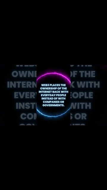 Why is WEB3 synonym of security and freedom?