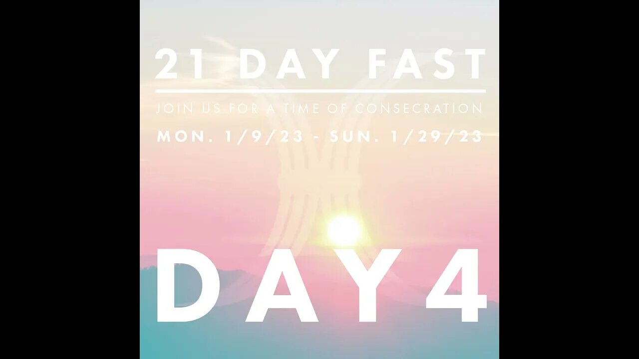 DAY4 - 21 Day of Prayer & Fasting – Encouraging yourself In The Lord!