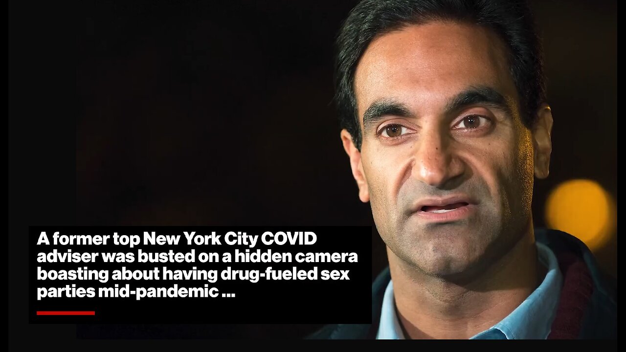 NYC COVID Czar brags about drug-fueled sex parties during pandemic lock down.