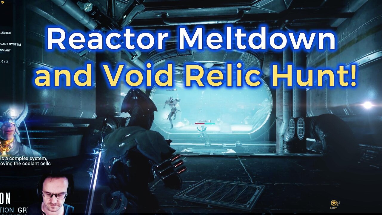 Warframe Sabotage Mission: Reactor Meltdown and Void Relic Hunt!