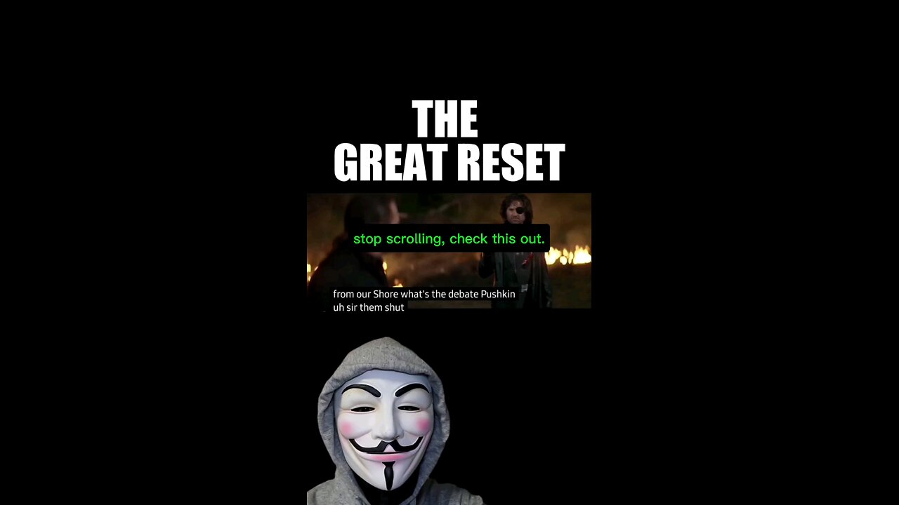 THE GREAT RESET