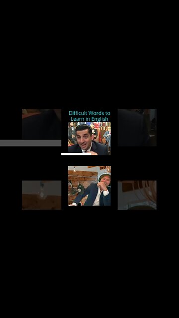 PPB | Difficult Words to learn in English | Moving to America #shorts