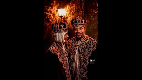 💫ዲ/ን ሄኖክ ኃይሌ እና ሣምራዊት ደመቀ ስርግ part 7 /ኬክና መዝሙር /