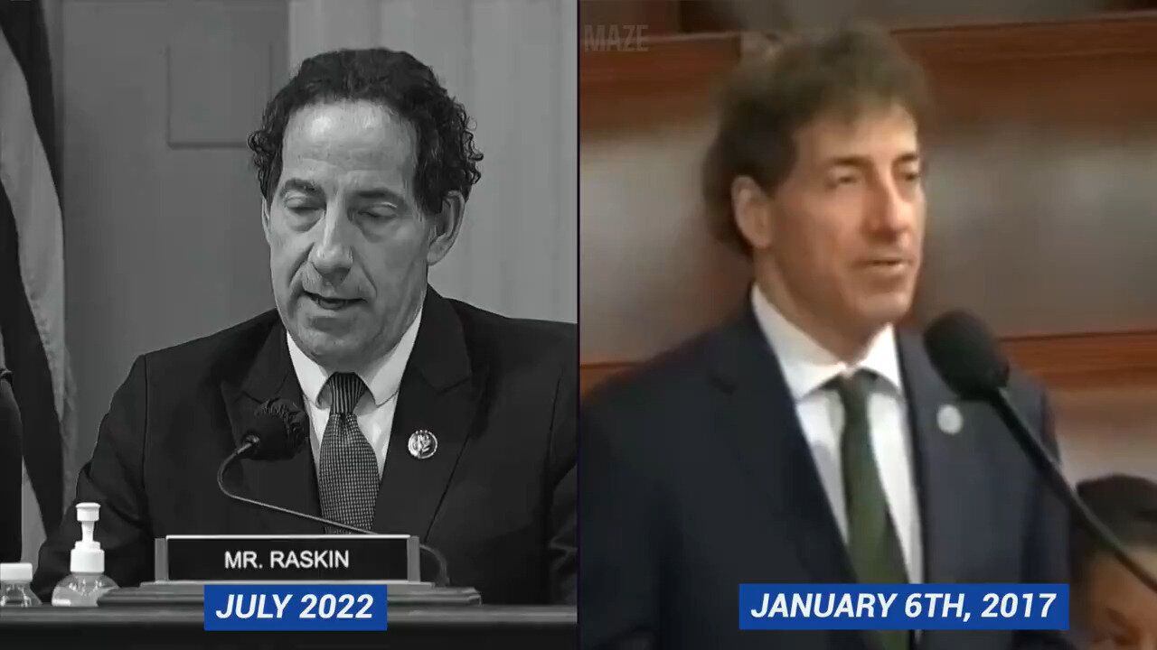 Flashback: Dem Rep. Jamie Raskin Tries To Obstruct The Counting Of Trump Electors In 2017