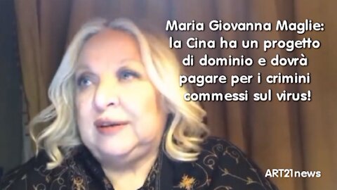 Maria Giovanna Maglie: La Cina ha un progetto di dominio e dovrà pagare...