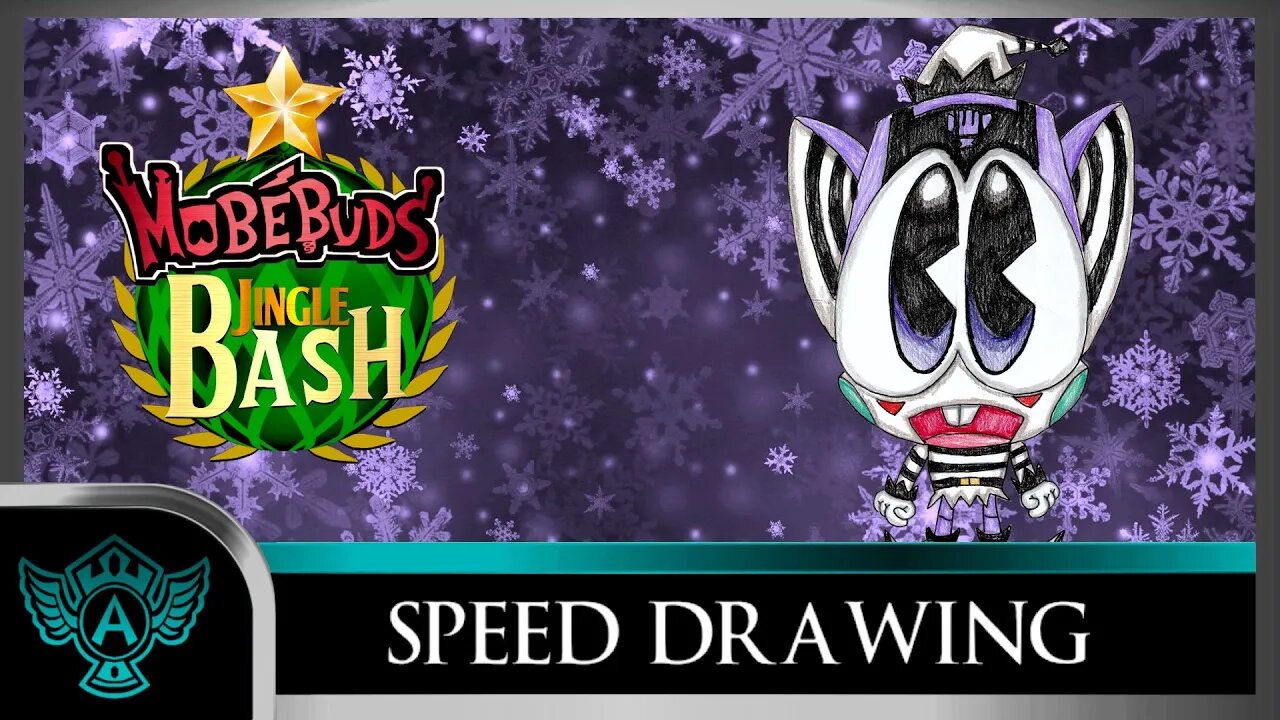 Speed Drawing: MobéBuds Jingle Bash - Minelfon | A.T. Andrei Thomas 2022