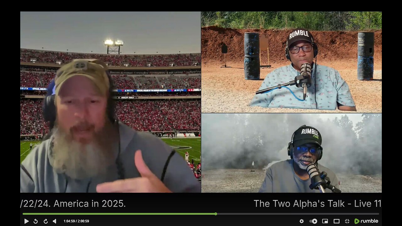 The Two Alpha's Talk - Live 11/22/24. America in 2025.