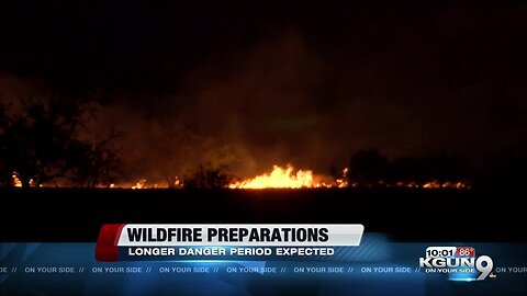 High wildfire danger expected before monsoon