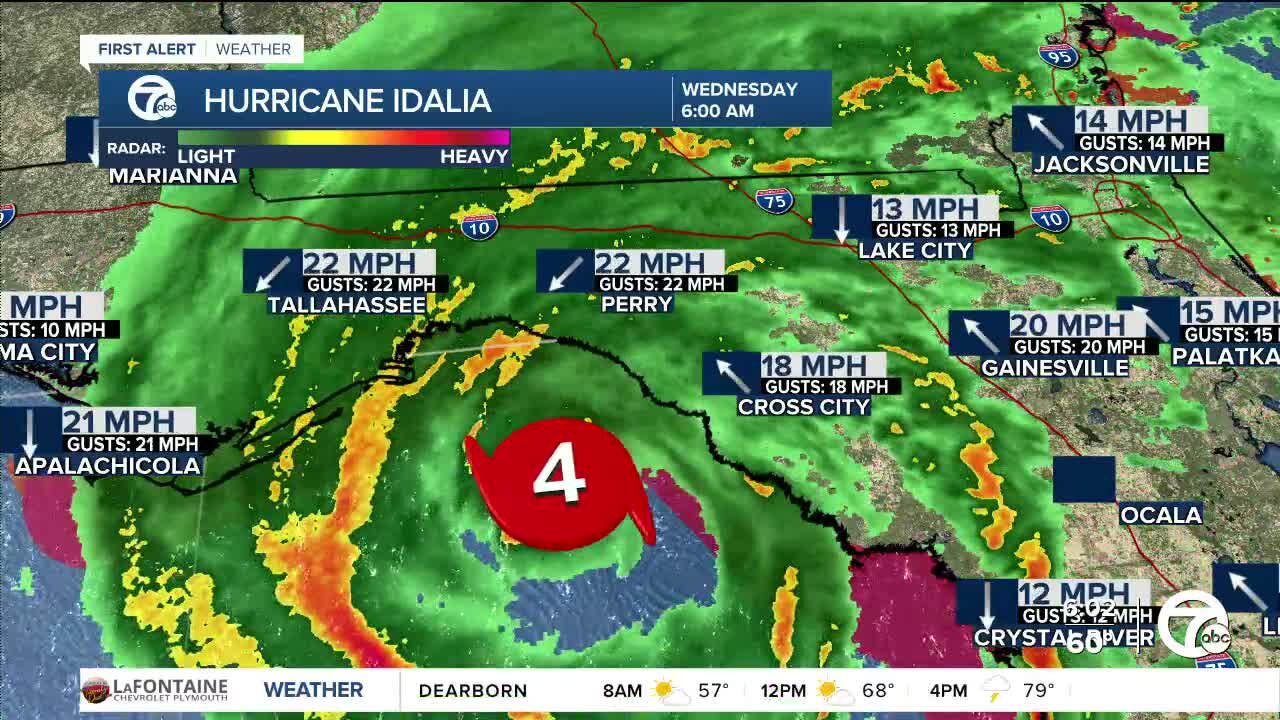 Idalia projected to hit Florida as Category 4 hurricane with 'catastrophic' storm surge