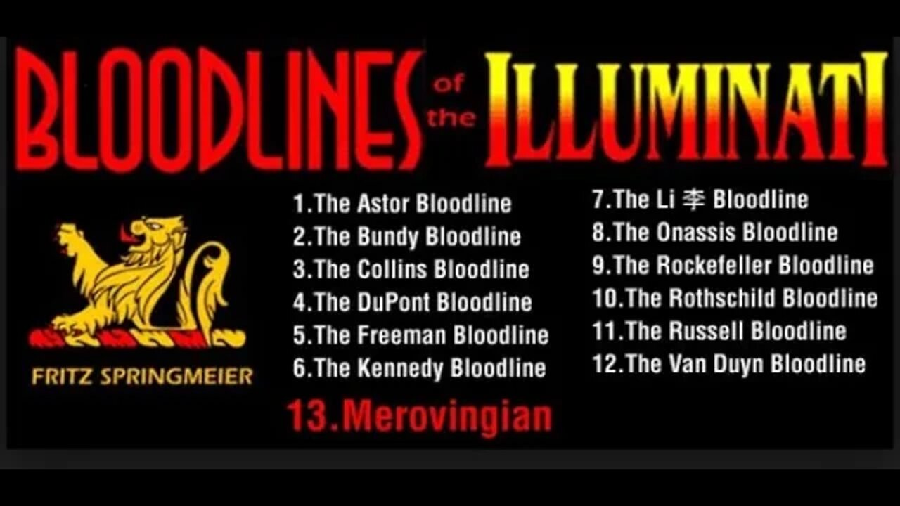 Bloodlines of the Illuminati | Part 1