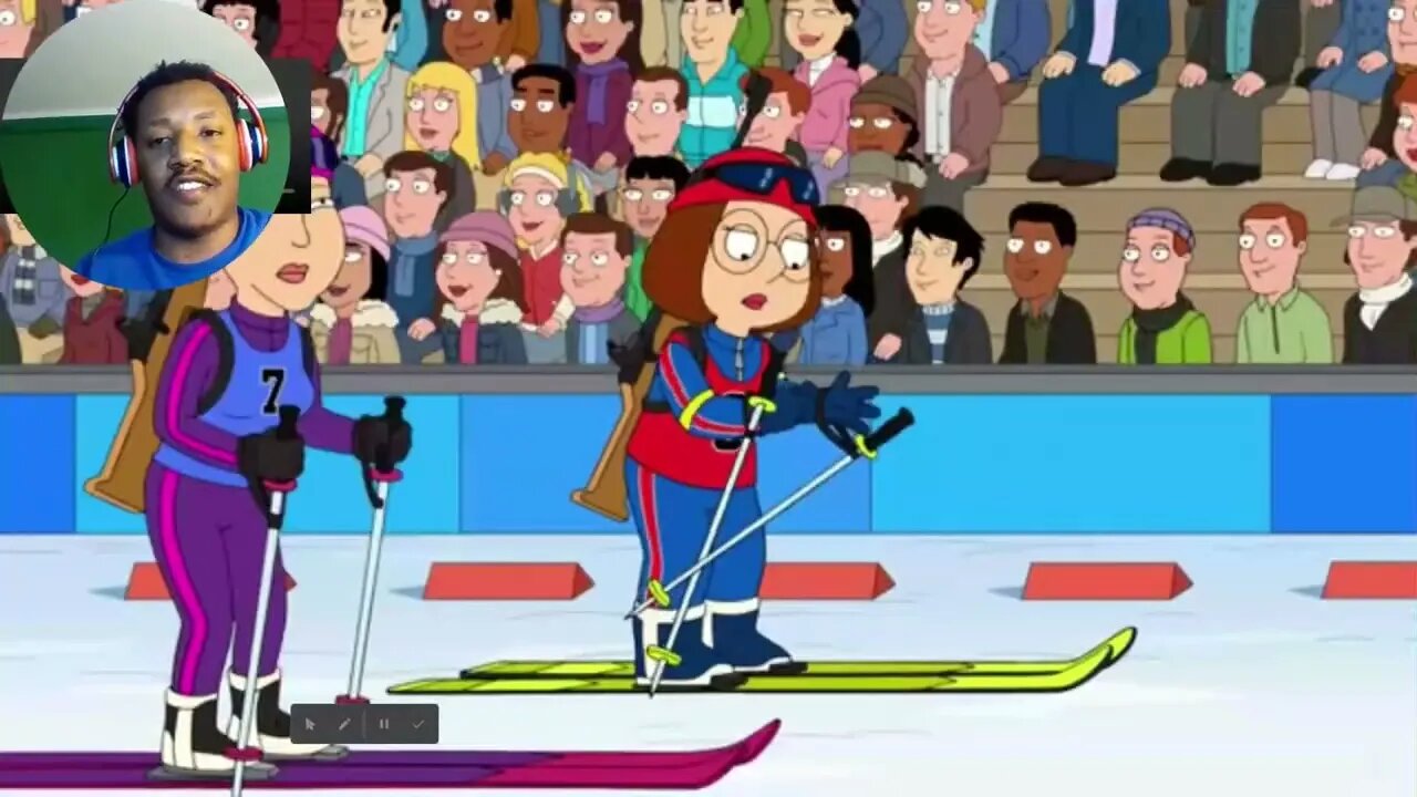 husleteaking reactino Best moments of Family Guy