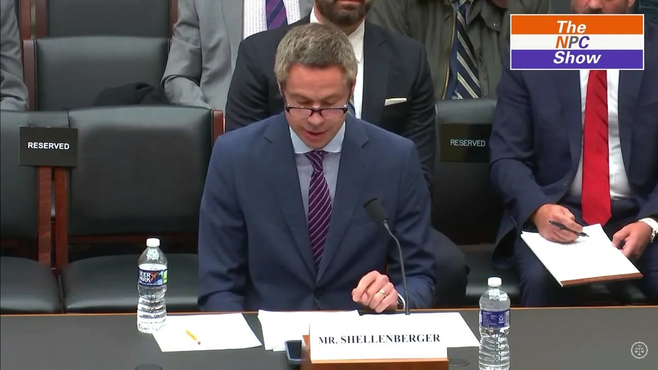 Michael Shellenberger's Opening Statement To Congress 🟠⚪🟣 NPC Politics