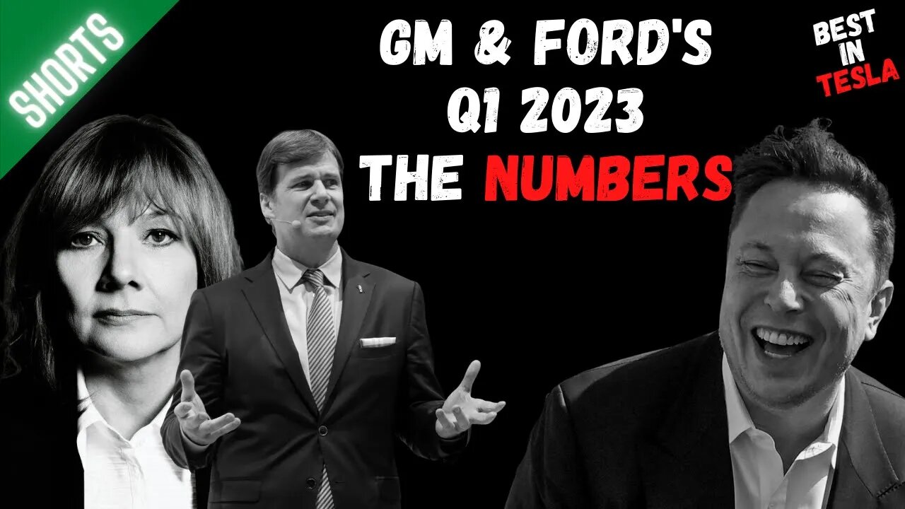 Ford & GM reveal they EV's sales for Q1 2023