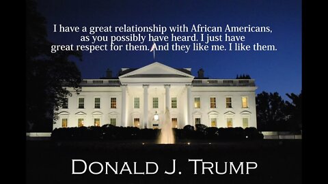 Donald Trump Quotes - I have a great relationship with African Americans