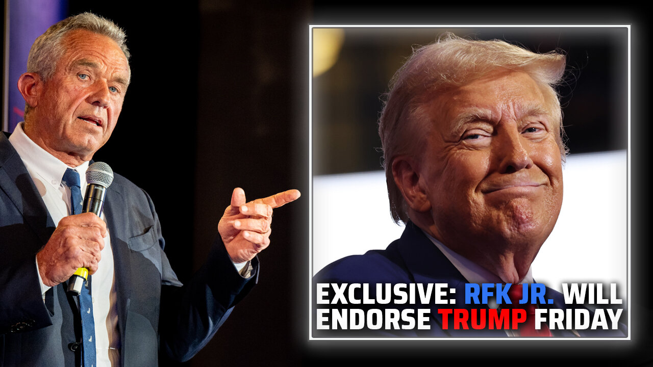 🚩RFK Jr. Campaign Sources Confirm He will Drop Out of Race & Endorse Trump