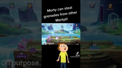 Morty Can STEAL Grenades In Multiversus