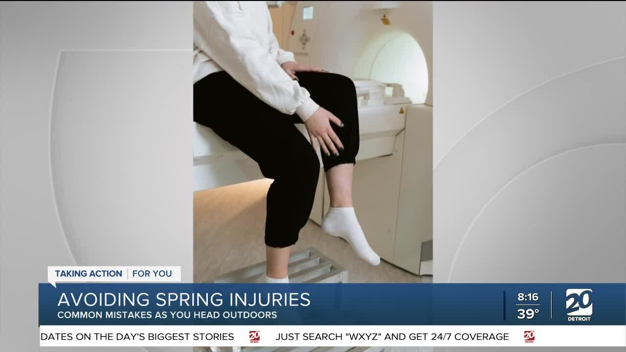 Avoiding common spring injuries