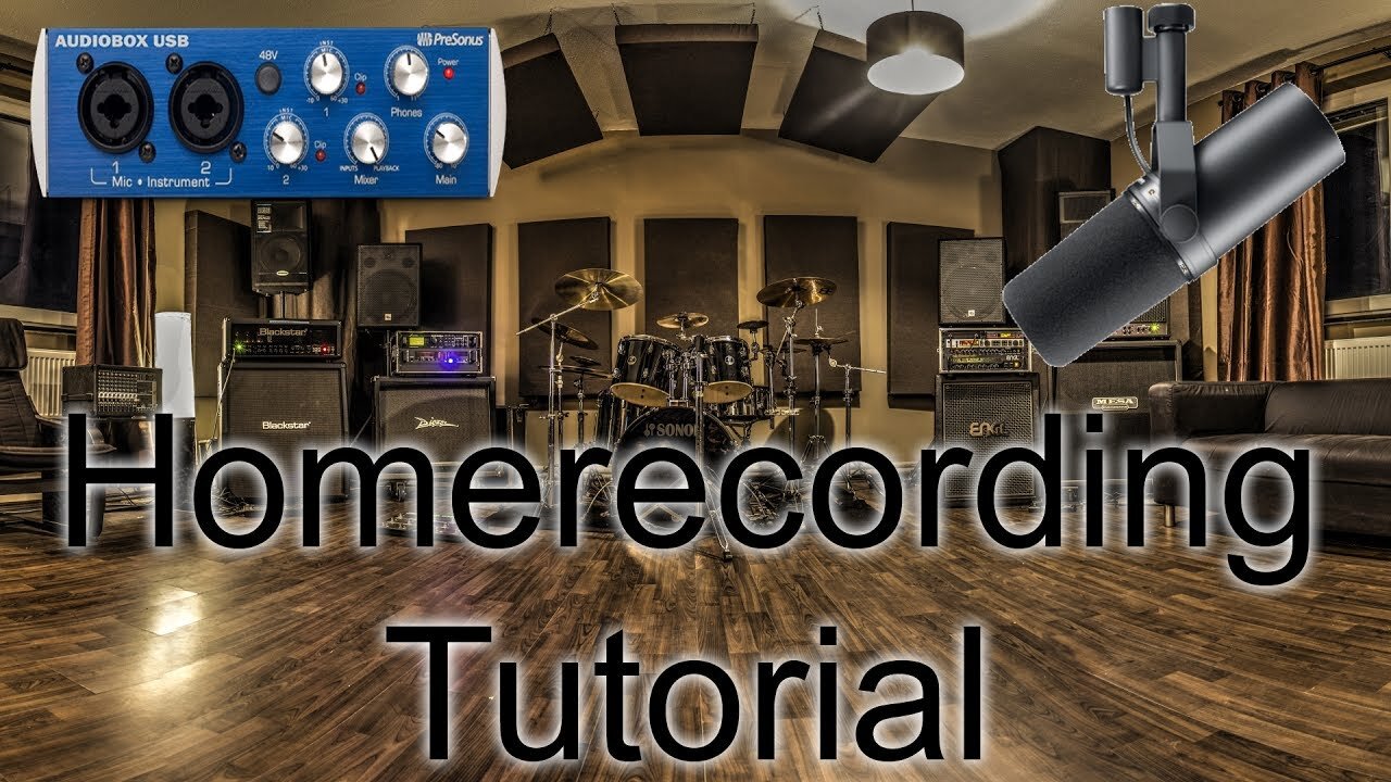 Homerecording Tutorial | Downforce Recordings | Cubase