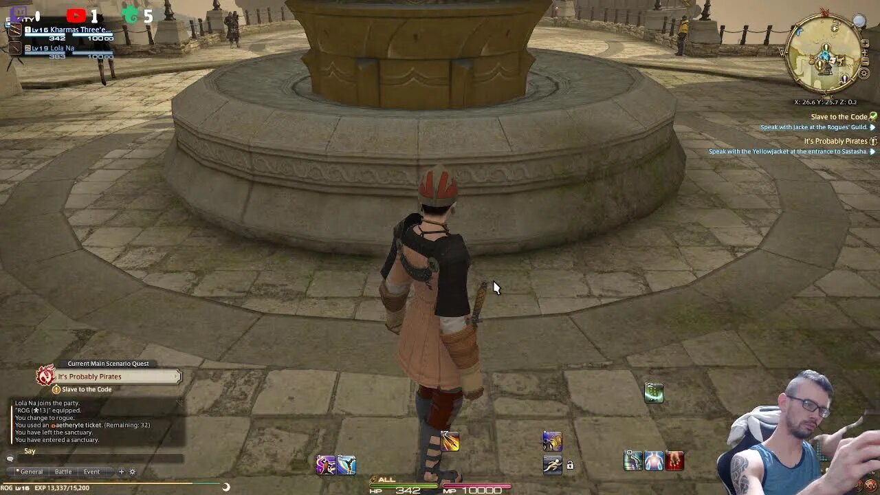 DRAGGING LOLANA THROUGH FF14 and DyingLight2