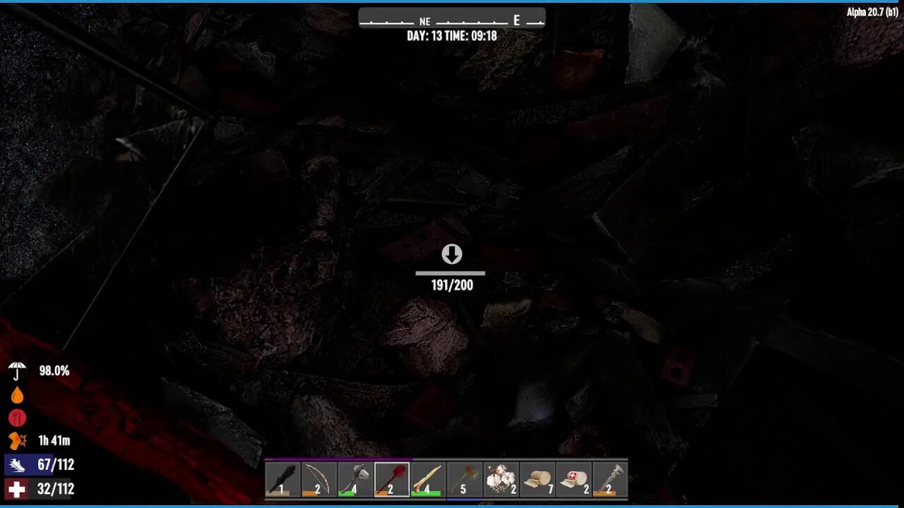 Lets play Some 7 Days to Die and see what i end up doing