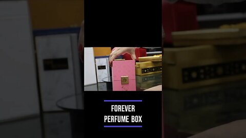 Elevate Your Fragrance Game with FOREVER PERFUME BOX #perfumepackaging