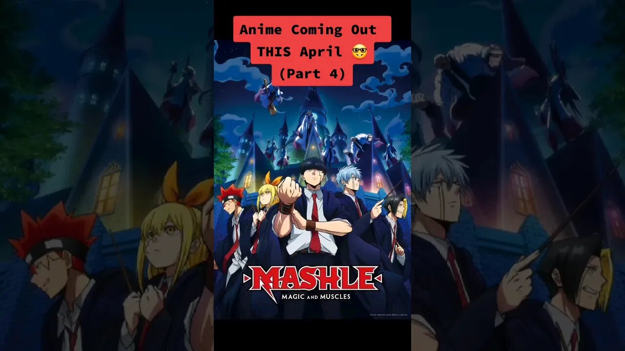 Anime Coming Out THIS April - Part 4