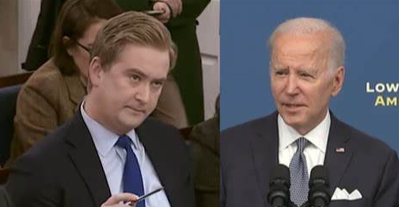 Peter Doocy LIGHTS BIDEN UP