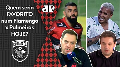 "Se Flamengo e Palmeiras SE ENFRENTASSEM hoje, eu APOSTARIA no..." Veja DEBATE!